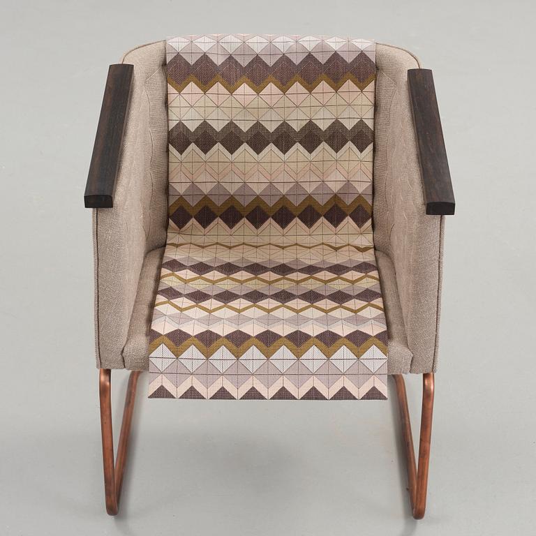 Mats Theselius, an 'Hommage à Sigurd Lewerentz' armchair, Källemo, Sweden 2012.