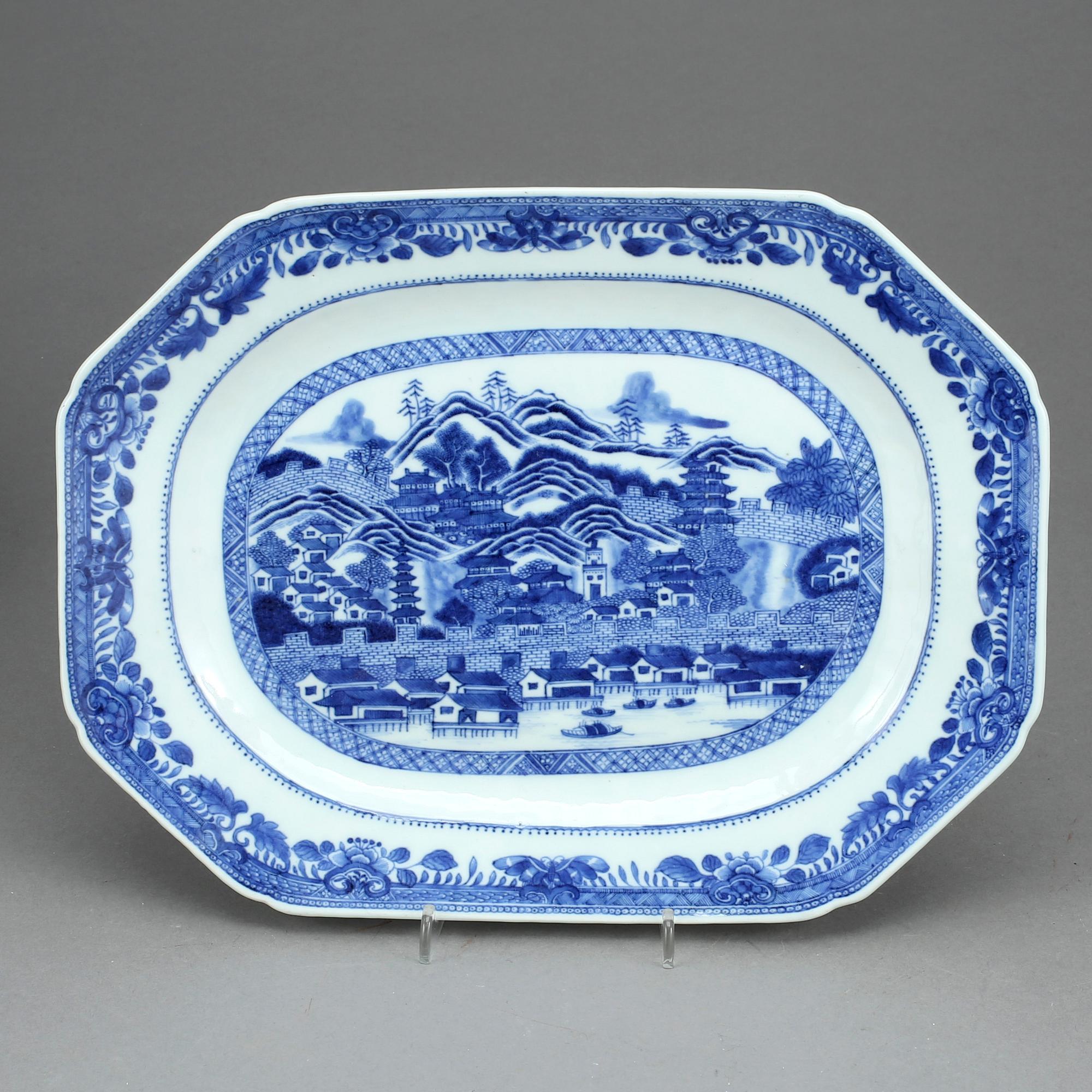 FAT, porslin, Kina, 1700-tal.