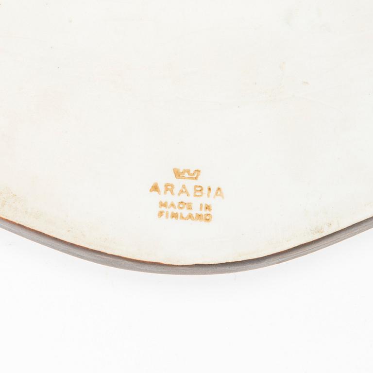 Annikki Hovisaari, relief, stengods, signerad AHovisaari Arabia.