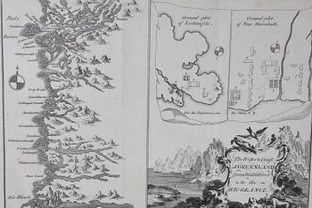 KARTA, "Grönland", ca 1770.