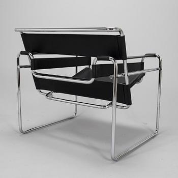 Marcel Breuer, a 'Wassily' armchair for Knoll, around 2010.