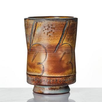 Wilhelm Kåge, a stoneware vase, Gustavsberg 1929.