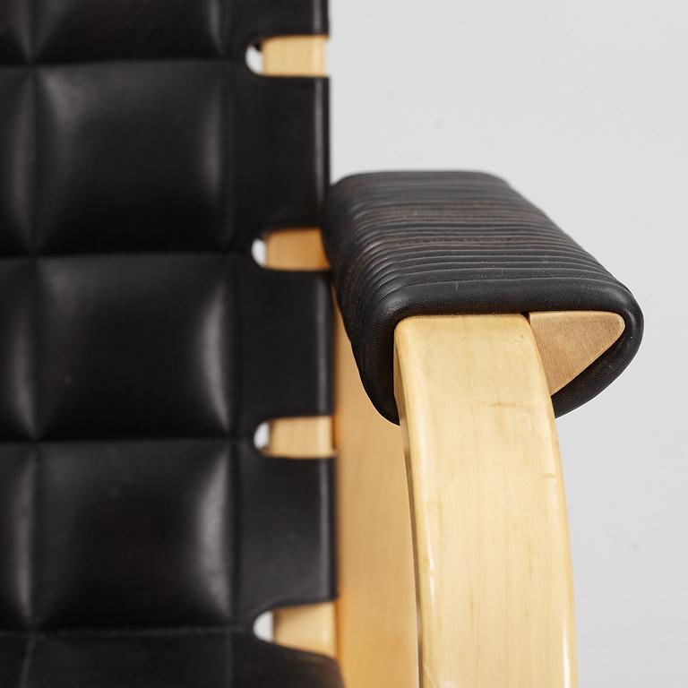 Alvar Aalto, a model 45 armchair, Artek, Finland, end of the 20th century.