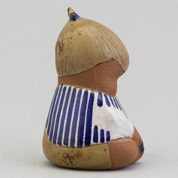 LISA LARSON, figurin, stengods, "Johanna", ur serien Larsons Ungar, Gustavsberg, signerad.