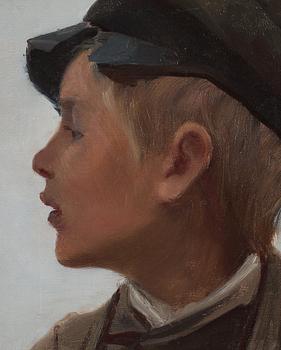 Lotten Rönquist, Young boy.