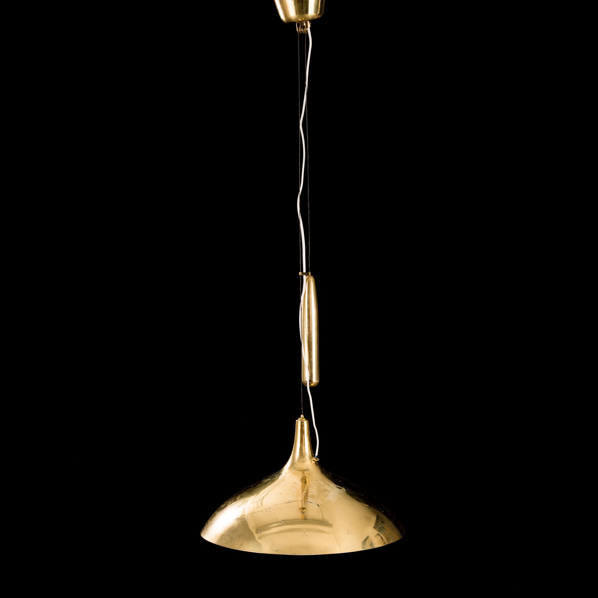 A mid-20th century '1965' pendant light for Taito /Idman, Finland.