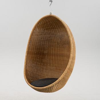 Nanna Ditzel, "Hanging Egg Chair", R. Wengler, Danmark, cirka 1959.