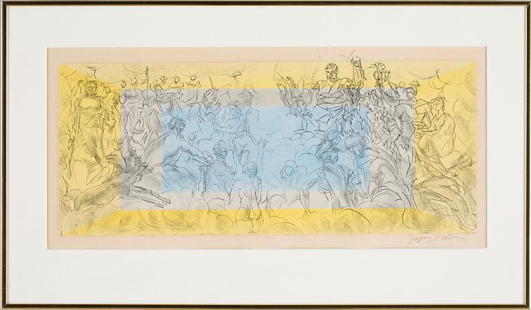 JAQUES VILLON, litografi, sign.