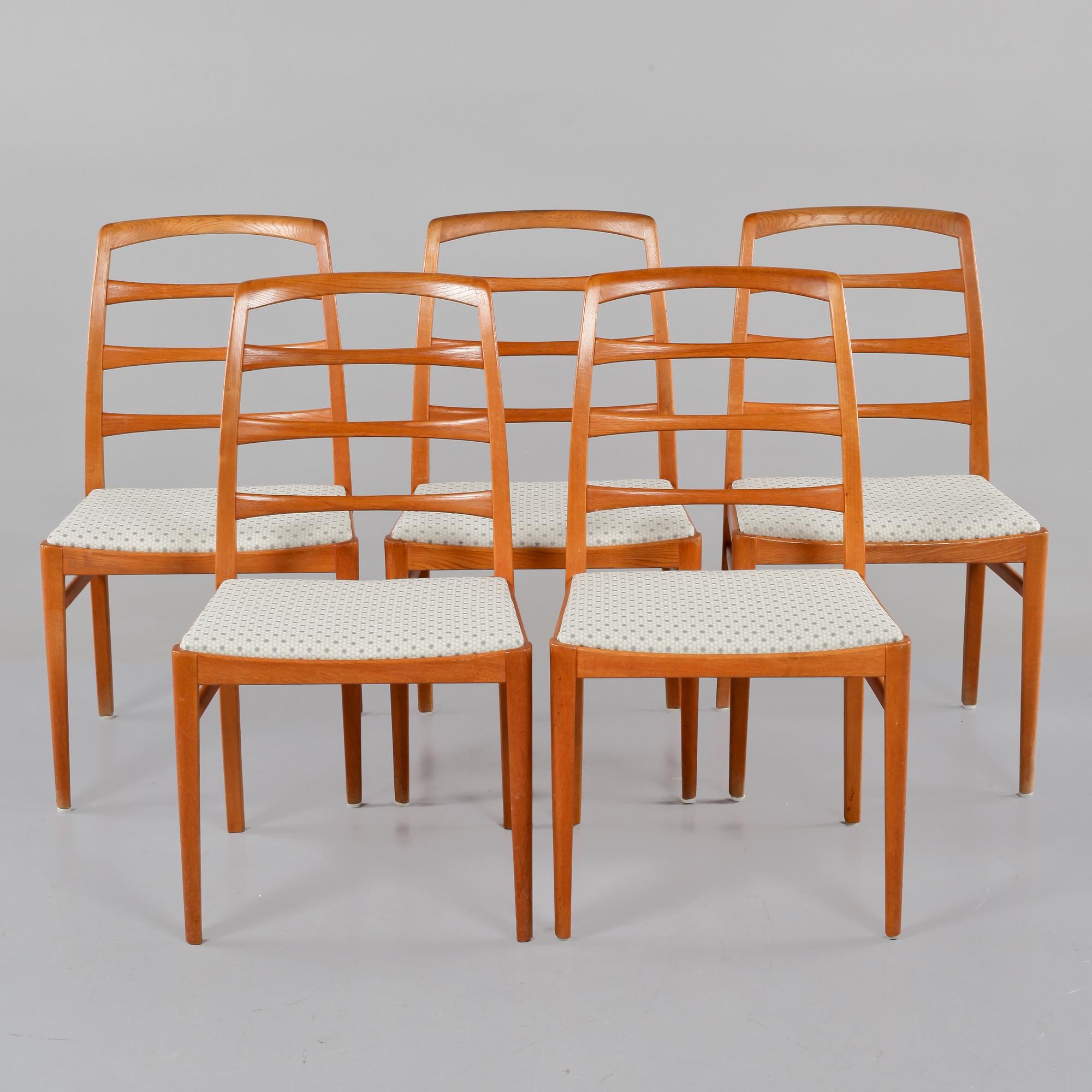STOLAR, 5 st, Bertil Fridhagen, Bodafors, 1950/60-tal.