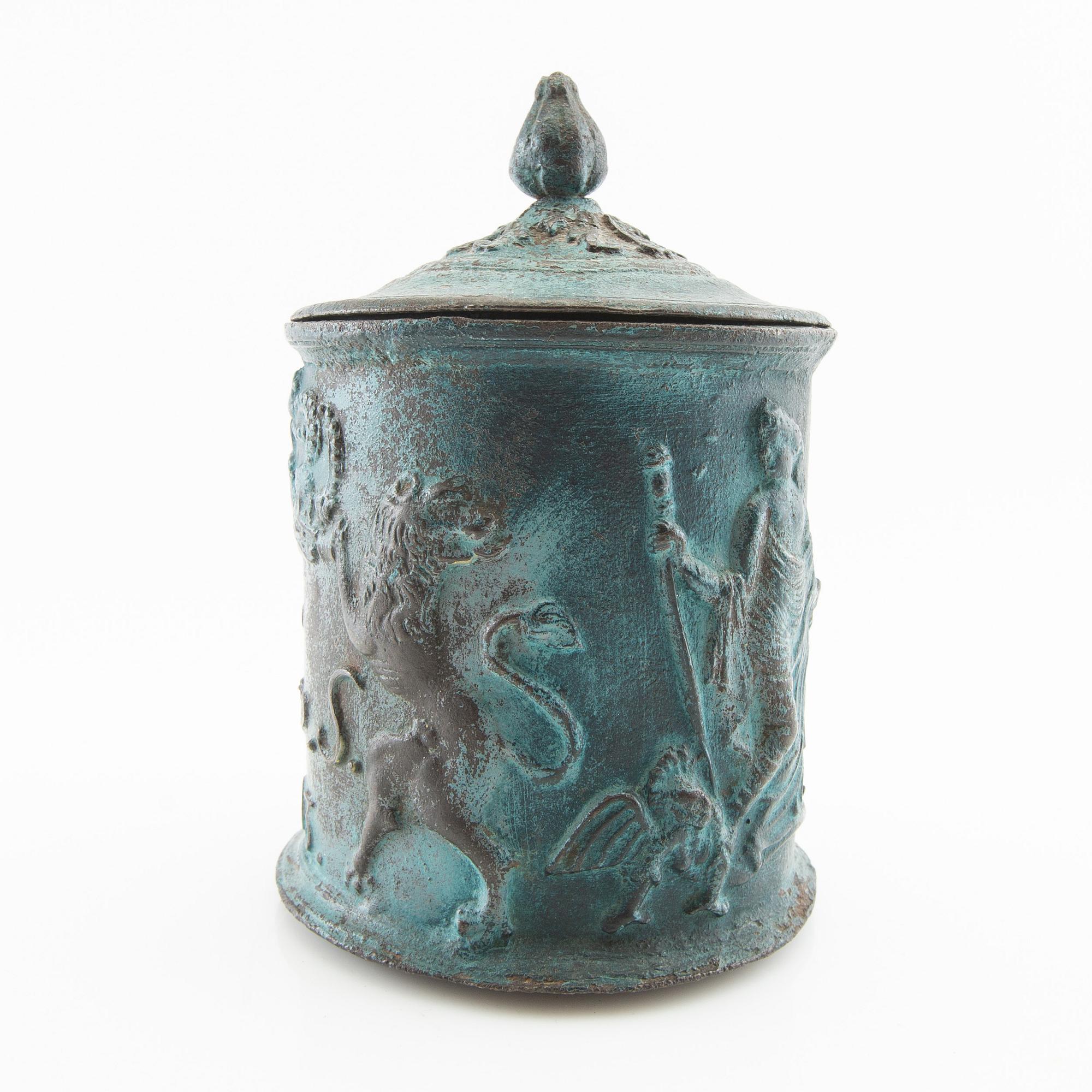 Tobacco tins 3 pcs., including Hällefors factory 20th century.