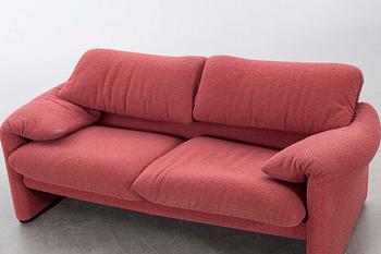 VICO MAGISTRETTI, Soffa "Maralunga" Cassina, Italien, 1900-talets andra hälft.