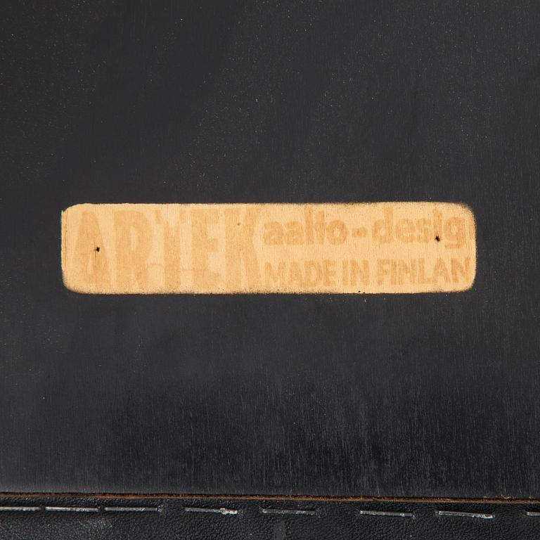 Alvar Aalto, pallar, ett par,  modell "X601", Artek, 1900-talets andra hälft.