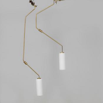 Ceiling lamps, a pair, "Ventus lamp form 2", Frama, Denmark.