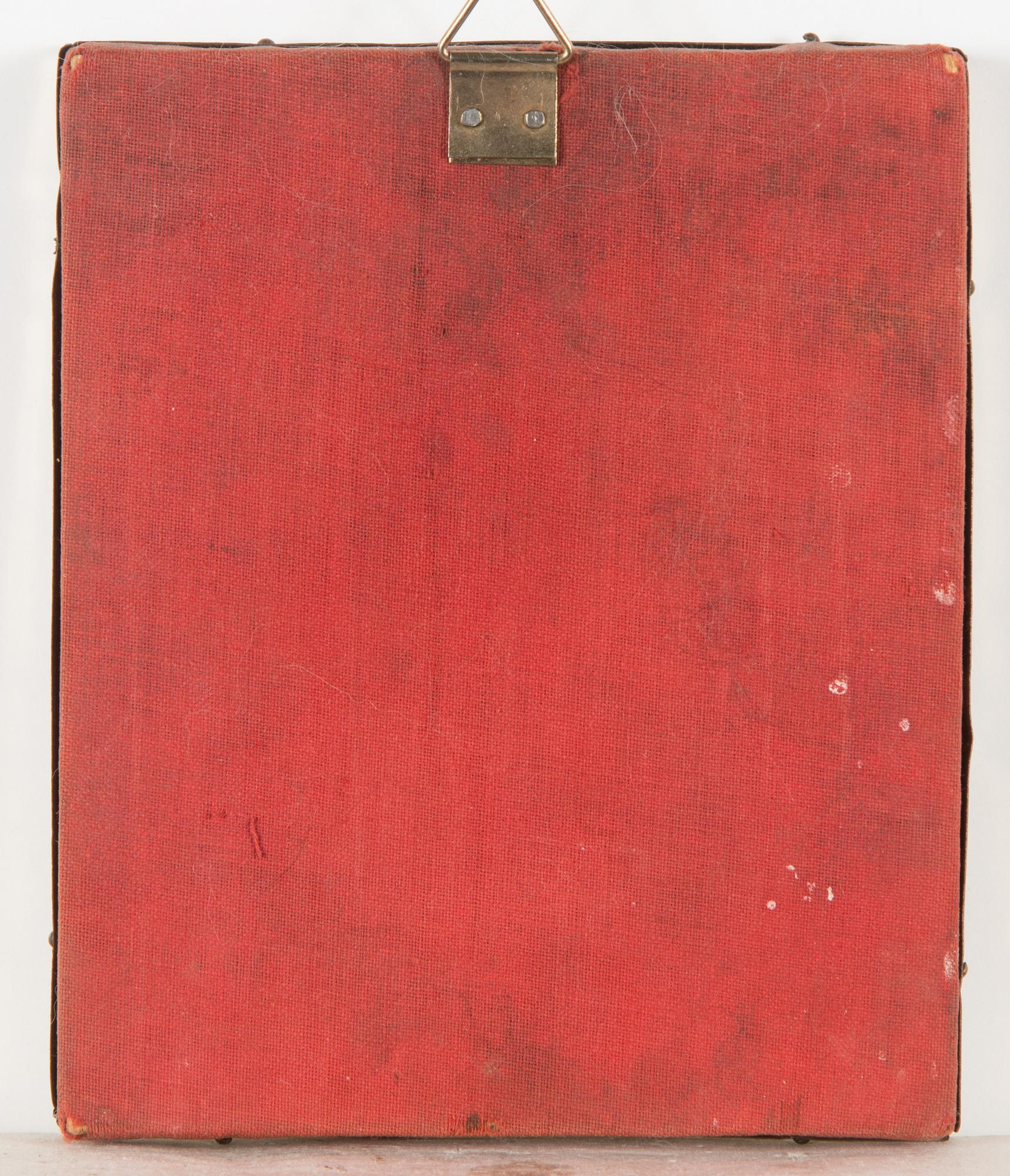 Ikoni, kromolitografia painettu pellille, sensori Aleksander Smirnoff, 4 helmikuuta 1895 Moskova, Venäjä.