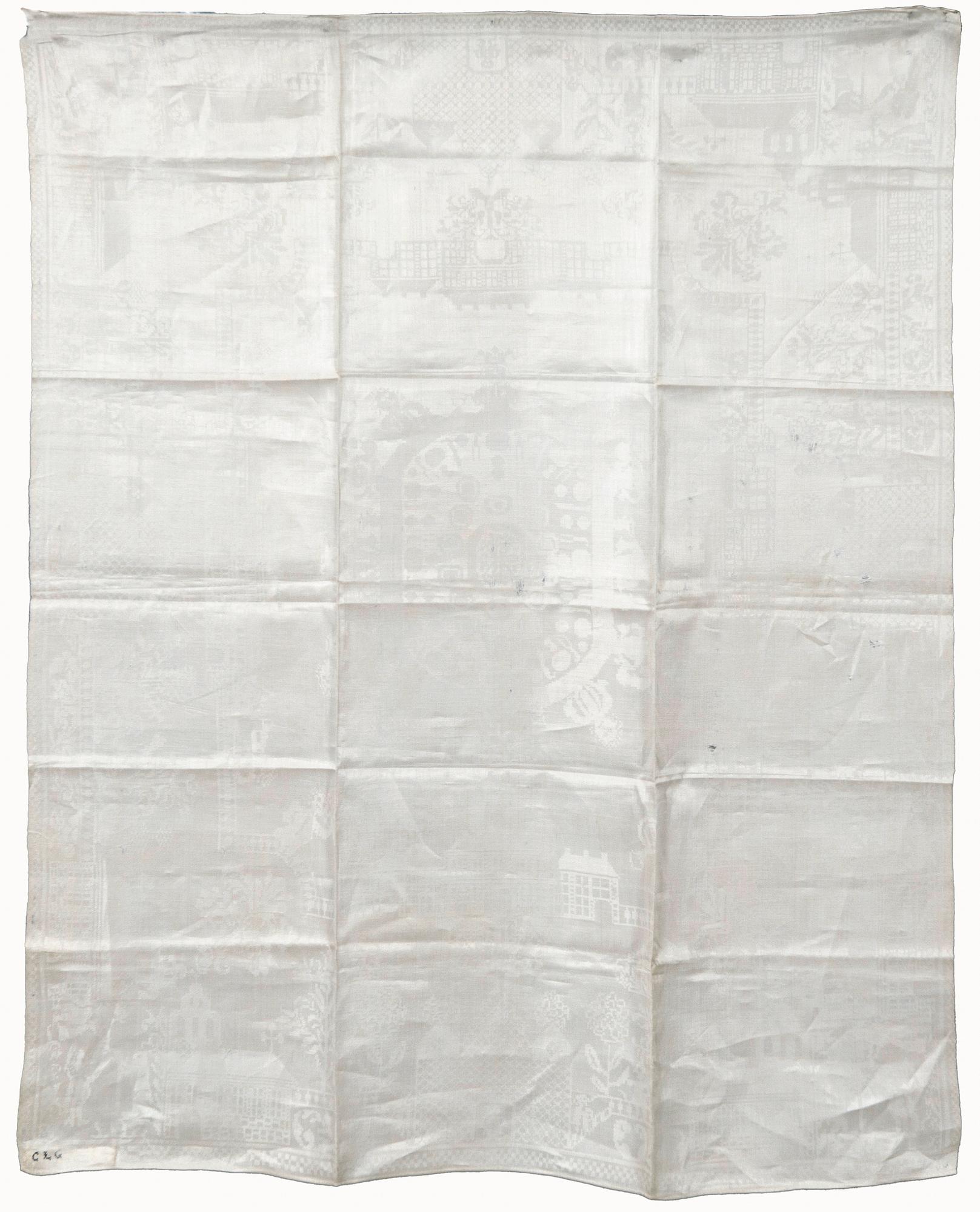 Damask napkin, first half of the 19th century.
