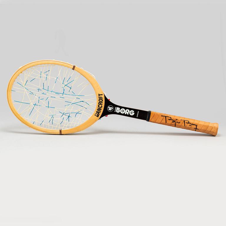 BJÖRN BORG, tennisracket, Bancroft Borg Personal, 1977-1979.