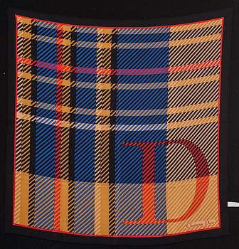 SCARF, 2 st, Celine samt Dior.