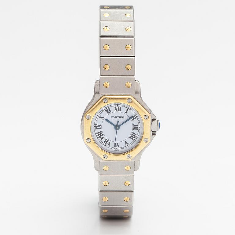 Cartier, Santos, wristwatch, 25 mm.