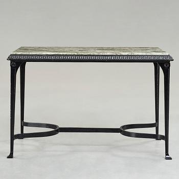 Folke Bensow, a cast iron table "Trädgårdsmöbeln Näfverqvarns n:r 10" by Näfveqvarns Bruk.