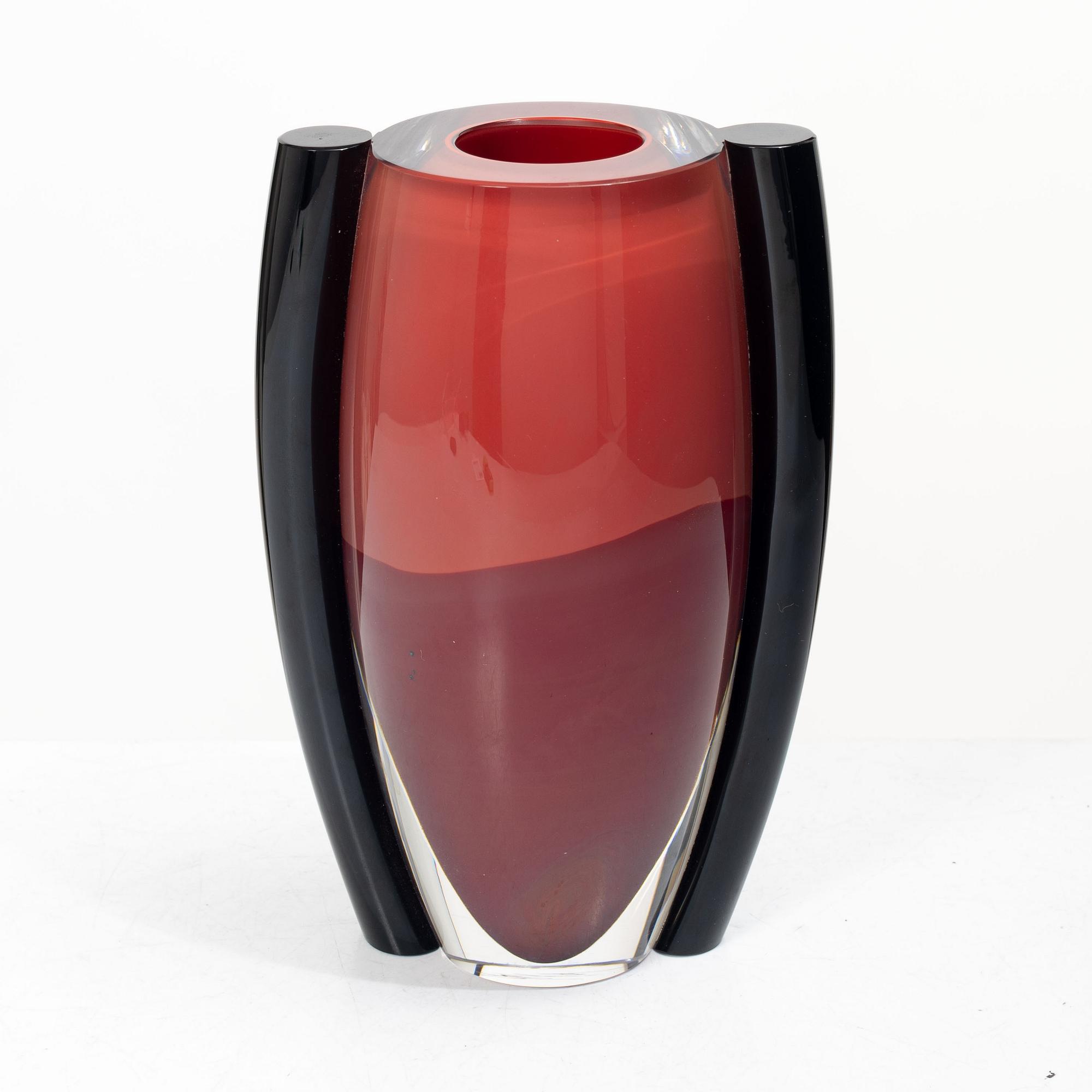 Mats Borgström, Vase, Orrefors.