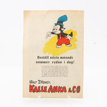 Comic book "Donald Duck" no. 8 1949.