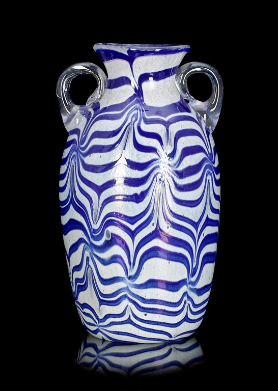 VAS, glas, Sergio Rossi Murano. Sign.