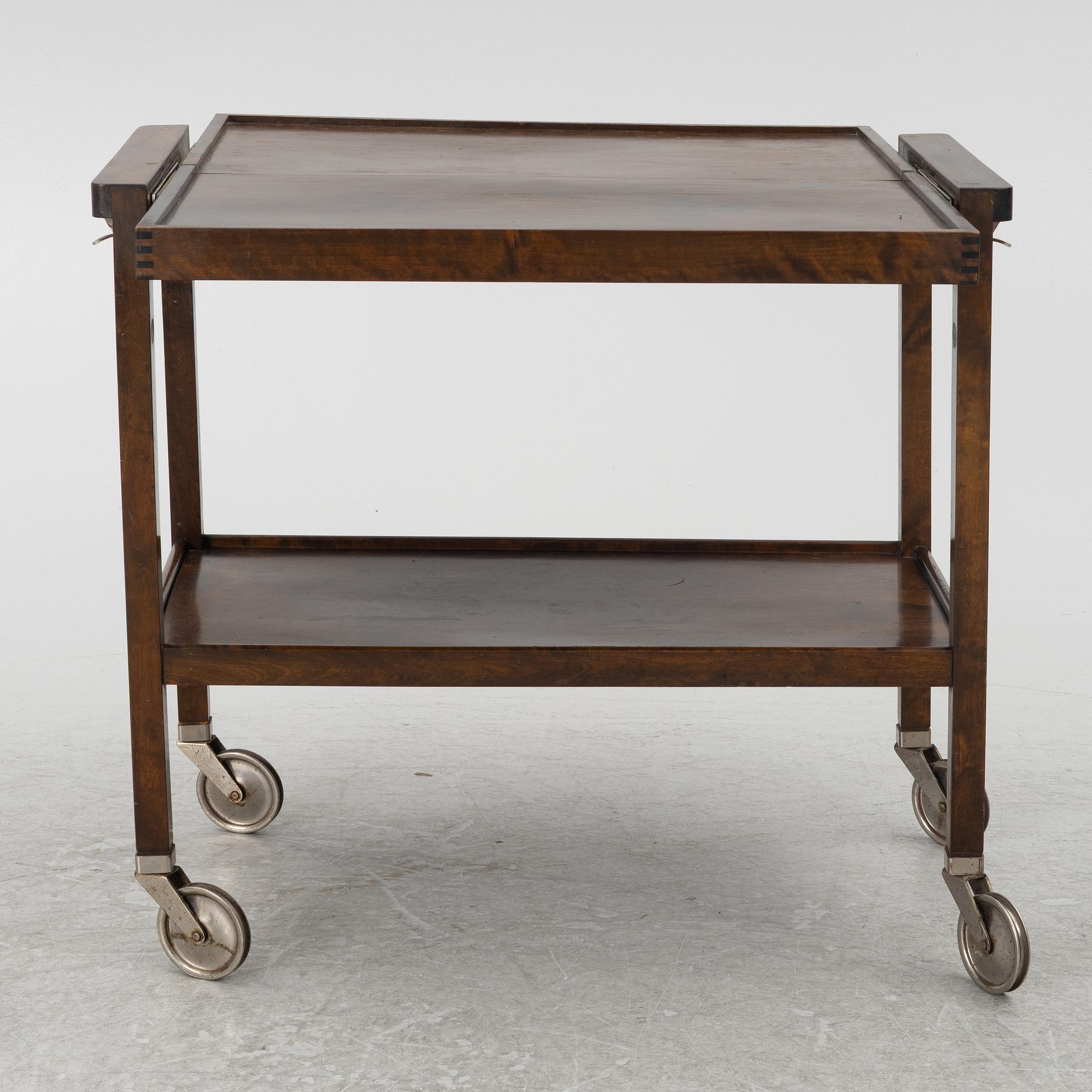A Functionalist serving cart, second quarter of the 20th century.