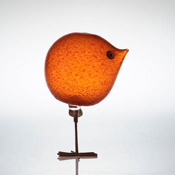 A Peter Pelzel 'Pulcino' glass bird, Vistosi, Italy 1960's.