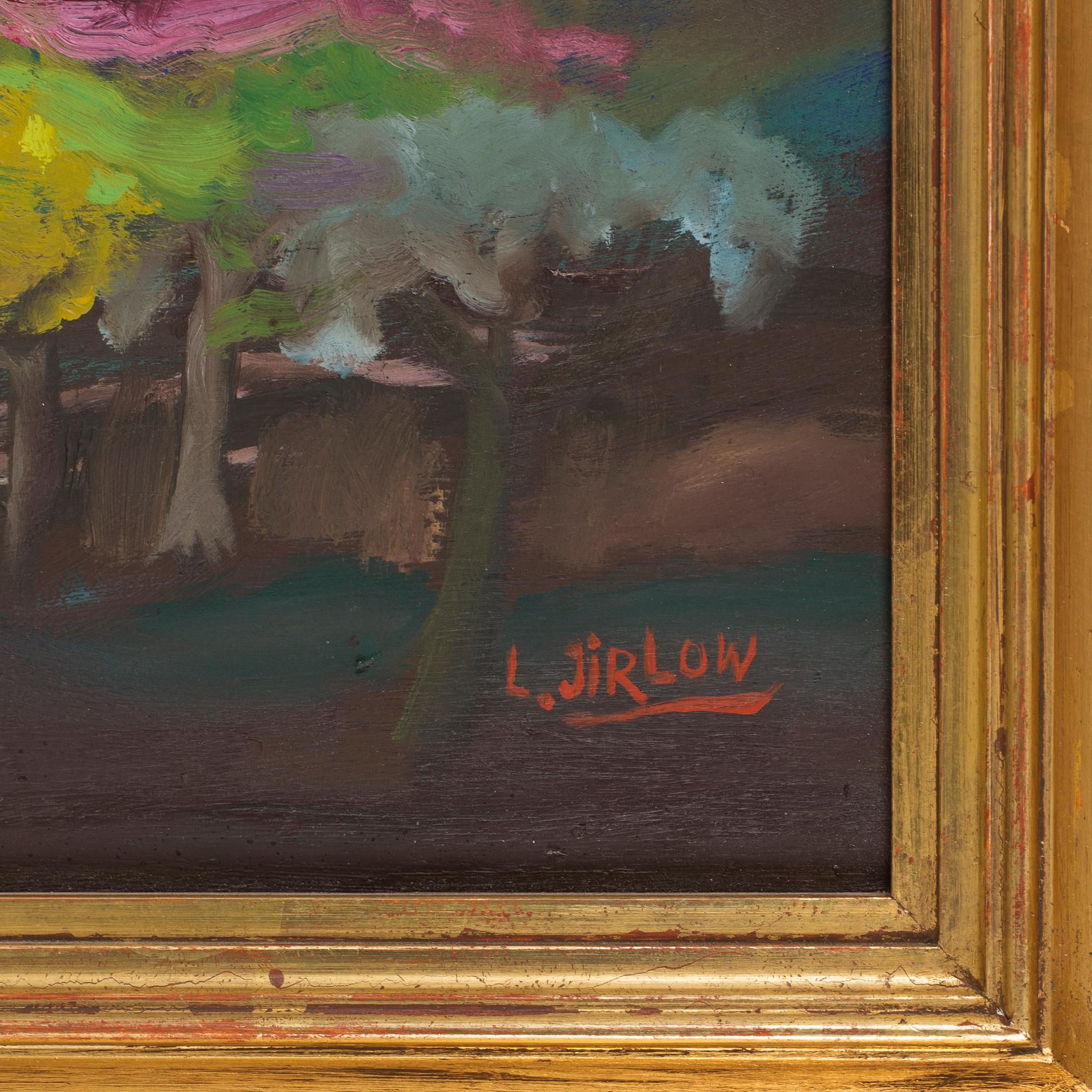 LENNART JIRLOW, olja på duk, signerad L. Jirlow.