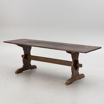 Trestle table, from around the year 1900.