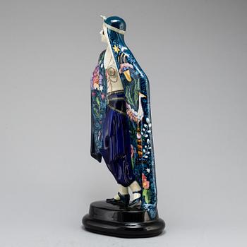 Josef Lorenzl, figurin "Aida", Goldscheider, Wien, modell 5281.