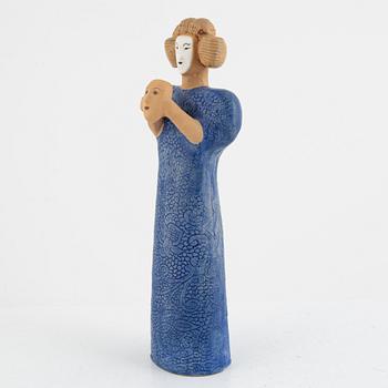 Lisa Larson, a "Teater" stoneware sculpture, K-Studion, Gustavsberg, Sweden.