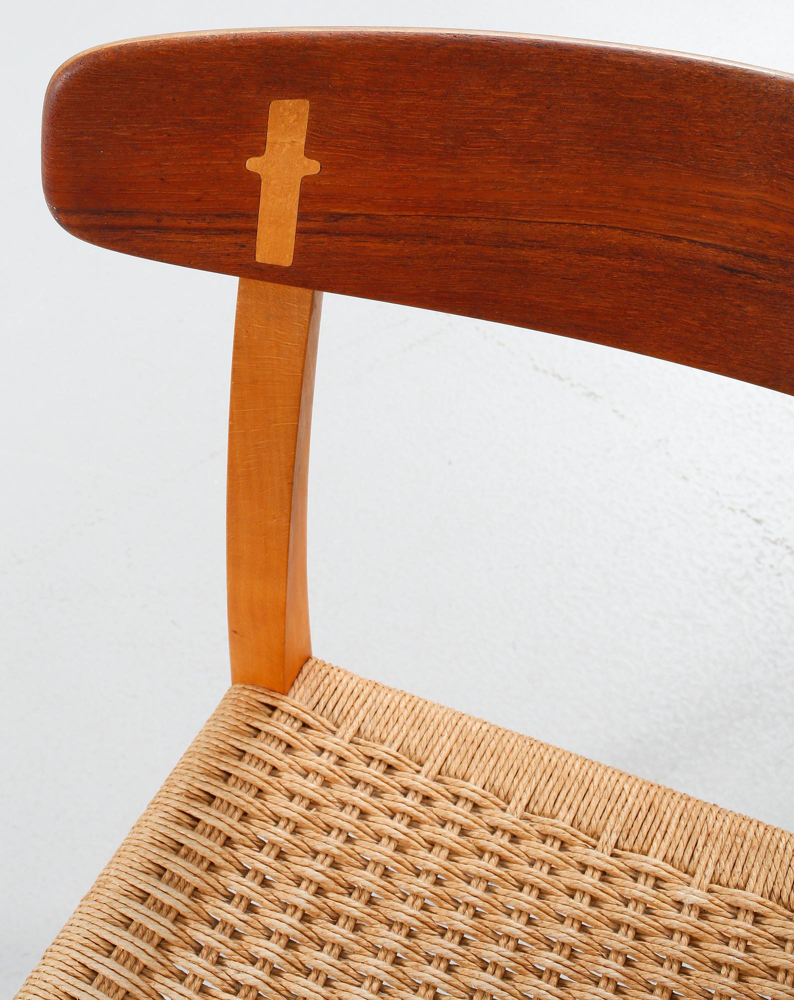 A "Spisestolen" chair by Hans J Wegner for Carl Hansen & Son, Denmark, 1900-talets andra hälft.