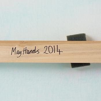 May Hands, blandteknik, signerad och daterad 2014 a tergo.