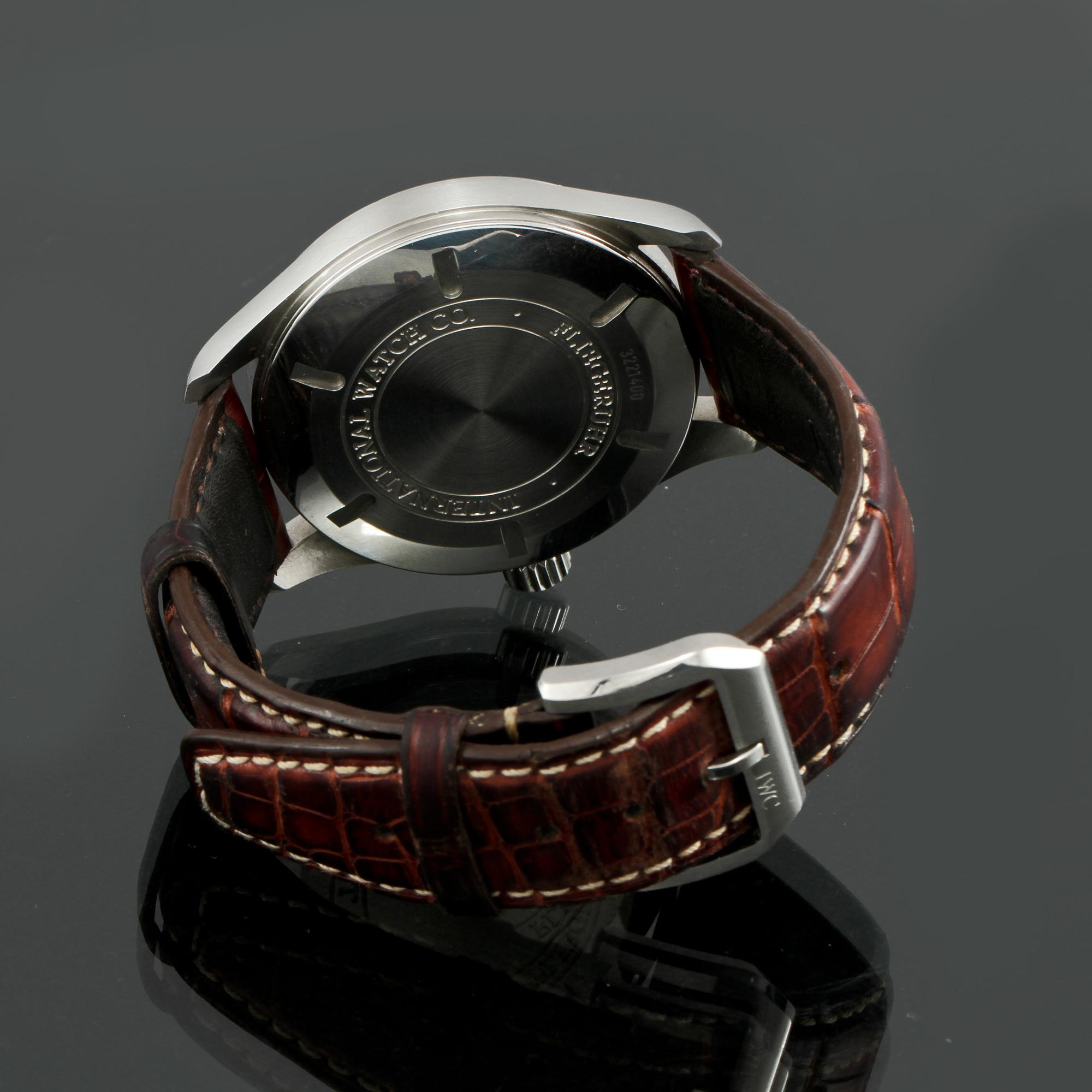 ARMBANDSUR, herr, stål, "Spitfire, Mark XVI",  International Watch Company, IWC, 2007.
