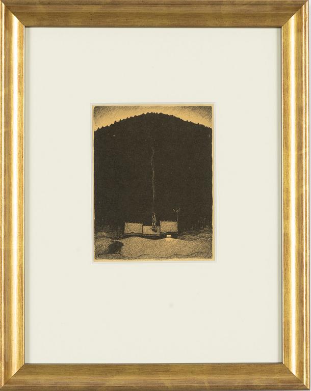John Bauer, "Julafton".