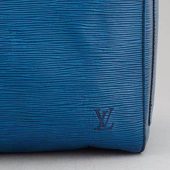 LOUIS VUITTON, a 'Keepall 55 Epi' weekendbag.