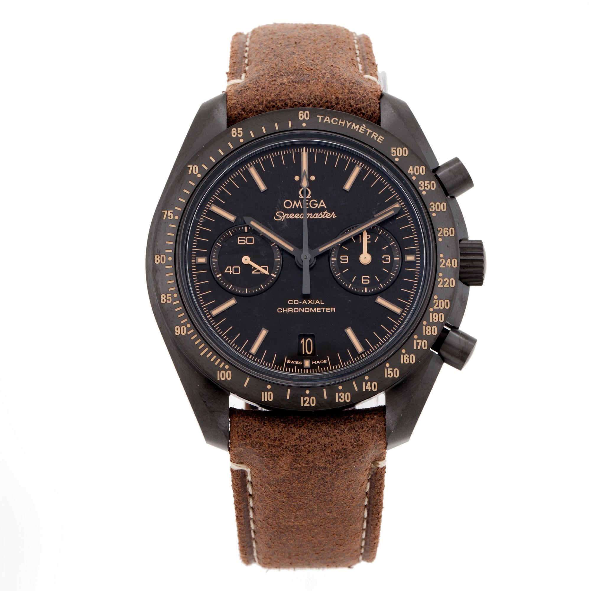 OMEGA, Speedmaster, Dark Side of the Moon, Vintage Black, "Tachymètre", Chronometer, chronograph, wristwatch, 44,25 mm,