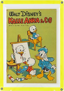 Serietidning, "Kalle Anka & Co" Nr 5, 1952.