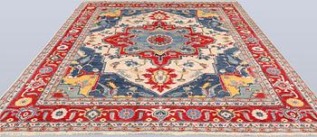 Matta, Kazak design, ca 294 x 244 cm.