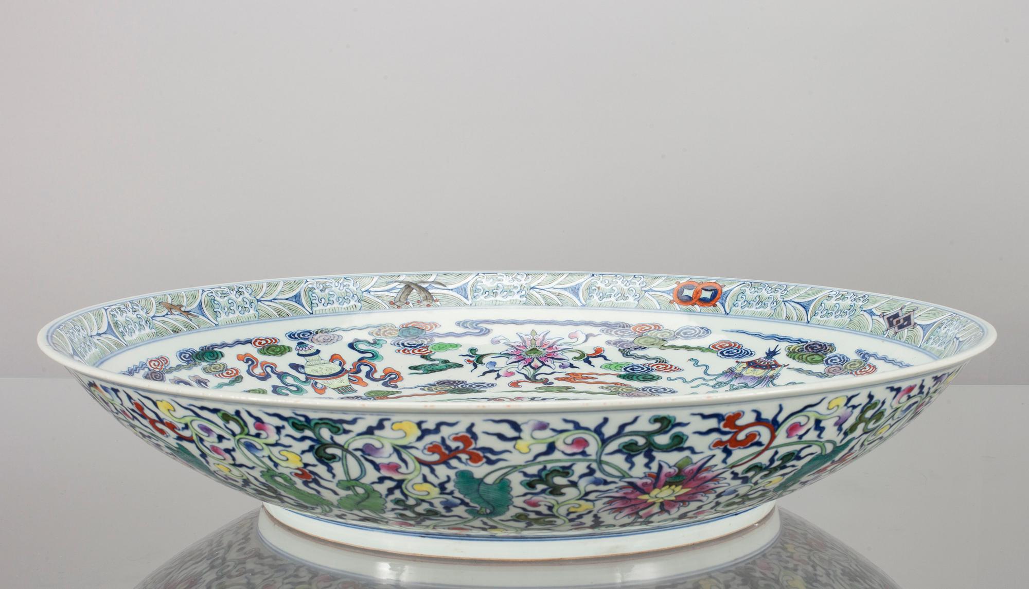 FAT, porslin, Kina 1900-talets senare hälft.