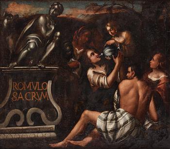 Leandro Bassano, follower of, oil on canvas.