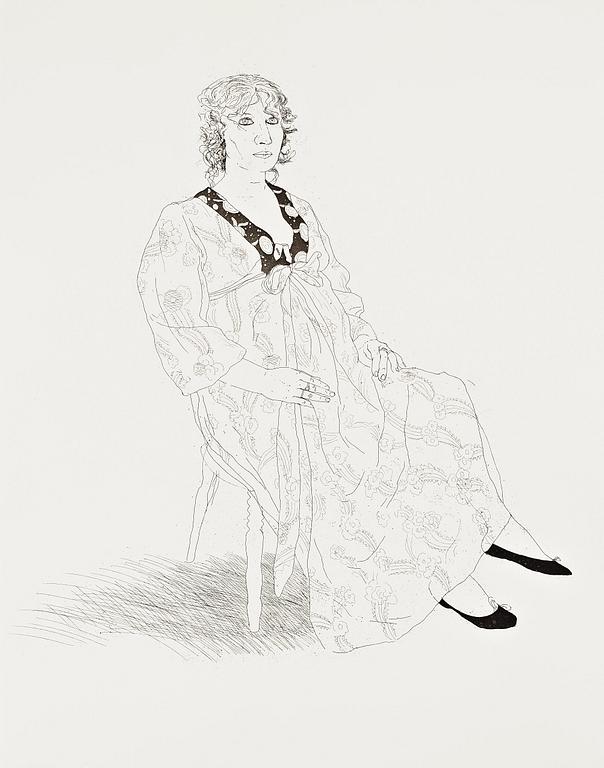 David Hockney, "Celia".