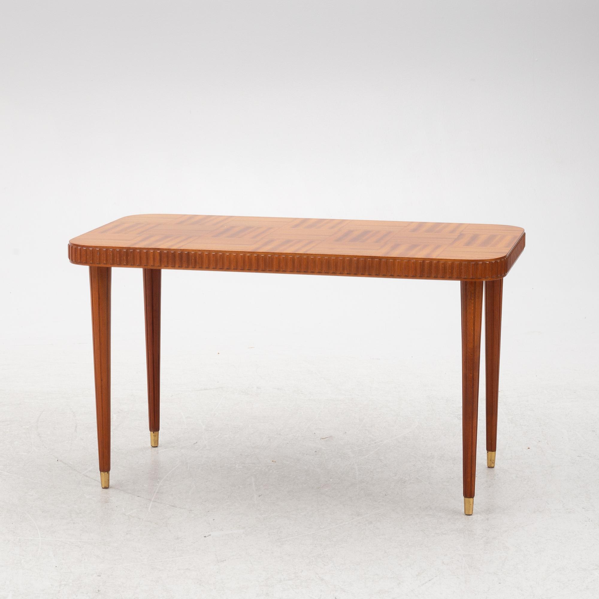 Coffee table, Swedish Modern, 1940s.