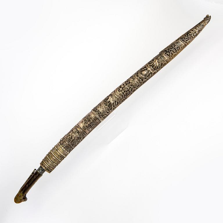 Yatagan sword, ottoman, 19th - 20th Century.