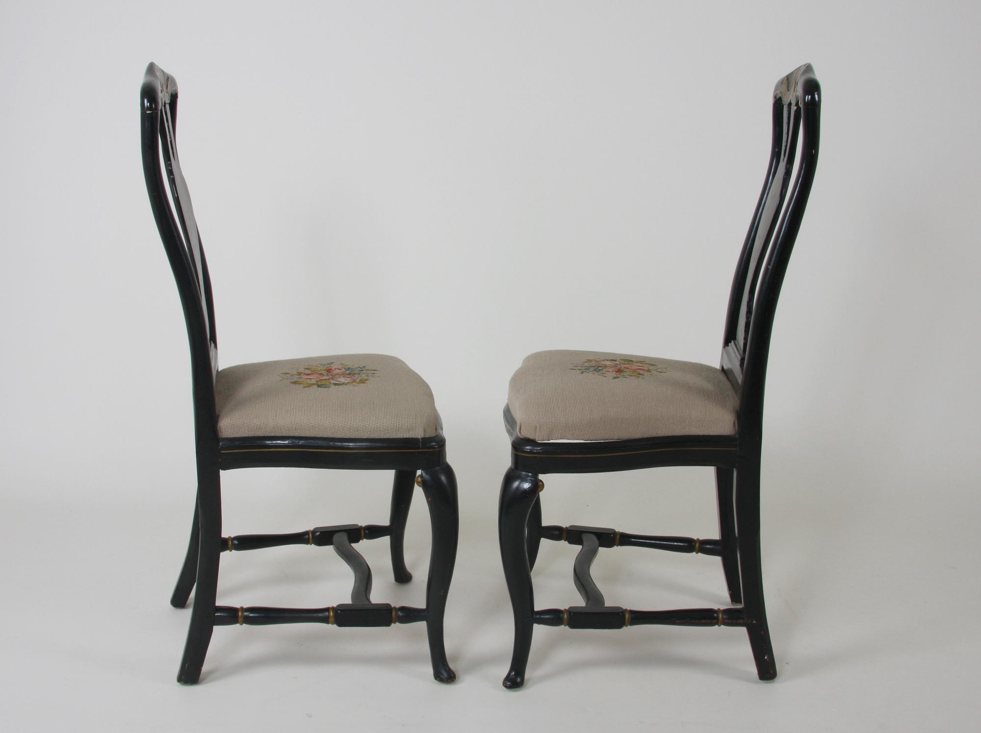 STOLAR, ett par, rokoko, 1700-talets andra hälft.