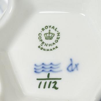 Royal Copenhagen, a 20-piece coffee service, 'Blue Fluted', Denmark.
