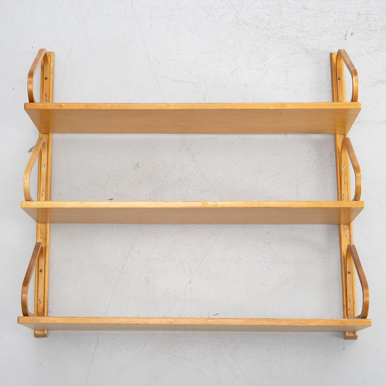 Alvar Aalto, wall shelf, model 112B-3, second half of the 20th Century.