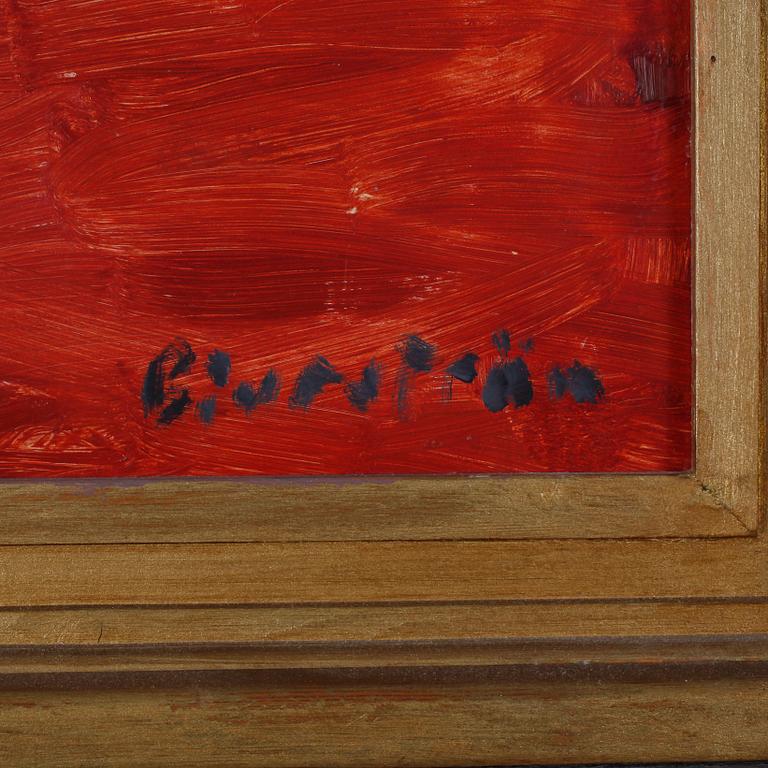 TOR BJURSTRÖM, oil on panel, signed.