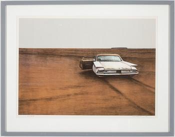 Ulf Wahlberg · ULF WAHLBERG. Färglitografi, signerad och daterad -99. Numrerad 124/230.